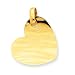 14k Heart Shape with Design Pendant