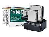 DIGITUS Dual Docking Station SATA USB3.0 fuer 6,4cm 2,5Zoll + 8,9cm 3,5Zoll SATA HDD inkl. Netzteil