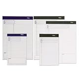 21yY9mI2wBL. SL160  TOPS Docket Gold Planning Pad, Wide Rule, 8.5 x 11.75 Inches, White, 40 Sheet Pads
