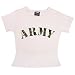Girls Pink ''Army'' T-Shirt