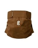 gDiapers Brown Little gPant - Large