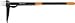 Bild: Fiskars Unkrautstecher L�nge 100cm - Greifarme aus rostfreiem Stahl - kein l�stiges B�cken mehr