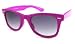 UrbanSpecs Sunglasses - Classics - Wayfarer - Large Neon / Frame: Purple Lens: Grey Gradient-WayfarerPRP