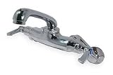 Trident 2HYG1 Backmount Faucet, 2H Lever, Chrome