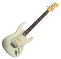 FENDER (USA) American Vintage 62er Stratocaster® RW Olympic White E-Gitarre inkl. Fender Case