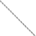 21yYuH35EQL. SL75  14k White Gold 1.5mm DiamondCut Rope Anklet 10