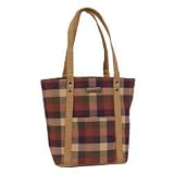 Longaberger Homestead Plaid Tote