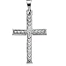 Jewelry : Platinum Cross Pendant
