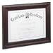 DAX Rosewood Document Frame, Wall-Mount, 8 .5 x 11 Inches, Wood (N3246N1T)