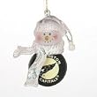 Washington Capitals 2.5" Acrylic Basketball Snowman Holiday Ornament - NHL Hockey
