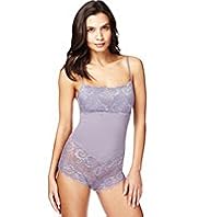 Light Control Floral Lace Soft Shaping Teddy