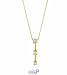 10K Yellow Gold 0.25 Carat Diamond Pendant