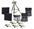 Goal Zero Yeti 1250 Solar Generator Kit with cart, (4) Boulder 30 solar panels, (2) panel carrying cases, (1) Solar Tripod (holds 4 panels), (8) Boulder Clips