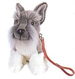 Plush Schnauzer with Leash 9