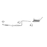 1997 1998 1999 Mercury Tracer 2.0L Wagon Exhaust System Muffler Resonator Pipe by Reliable