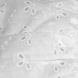 Twin Size White Fantasy Eyelet Canopy Fabric Top