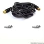 25' RG59 Black Coax
