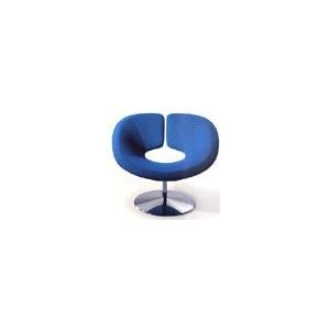 Discount apollo chair with polished swivel base by patrck norguet for artifort