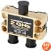 Two Gigahertz Low-Loss RF Splitters for TV and Satellite MKII - 2 Way 2 GigaHertz RF Splitter