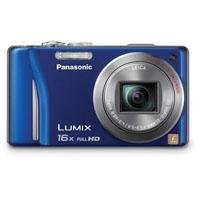 Panasonic Lumix DMC-ZS10 14.1 MP Digital Camera with 16x Wide Angle Optical Image Stabilized Zoom and Built-In GPS Function (Blue)