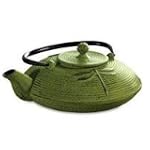 Primula Cast Iron Tea Pot, Green Mist, 28-Ounce