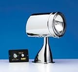 Guest 22040A Stainless Steel Marine 5-Inch Spotlight/Floodlight Kit with Remote Control Joystick (12-Volt, 7-Amps, 72000-CP)