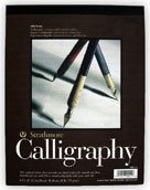 Strathmore 405 Calligraphy Pad 50 Shts 8.5x11 Image Strathmore 405 Calligraphy Pad 50 Shts 8.5x11