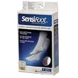 Jobst Sensifoot Socks, Knee Length 8-15 mmHg Compression, White Color, Size Small - 1 Pair