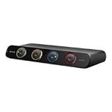 Belkin Soho F1DS104L VGA and USB 4 Port In/Out KVM Switch (Black)