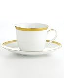 Charter Club Grand Buffet Gold Cup and Saucer by Charter Club