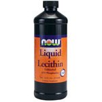 NOW Foods, Liquid Lecithin (Natural Phosholipid) - 16 oz