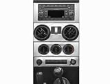 Bestop 81702-00 TrailMax Brushed Aluminum Dash Overlay Kit with Power Windows