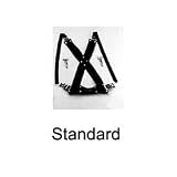 Marching Bass Drum Sling Cadet Black
