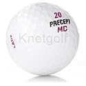 120 AAA PRECEPT MC LADY USED GOLF BALLS + FREE TEES