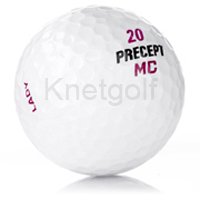 120 AAA PRECEPT MC LADY USED GOLF BALLS + FREE TEES
