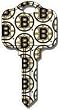 Boston Bruins Kwikset KW House Key