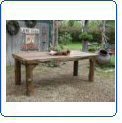 Ranch House Teak Wood Dinner Table