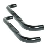 Dee Zee DZ370401 3 Round UltraBlack Tube Steps by Dee Zee