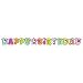Hello Kitty Balloons Dreams Happy Birthday Letter Banner