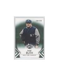 Collectibles: Babe Ruth #198/250 New York Yankees (Baseball Card) 2012 Topps Triple Threads Emerald #11 - Topps Triple Threads