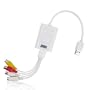August VGB200 Capturadora de Video y Audio de Alta Calidad USB 2.0 - Dispositivo USB de Captura con Cable de Transfer desde S Video / RGB hasta USB - Cable Grabadora para Windows 7 / Vista / XP / Max OS X v10.5 o superior