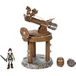 How To Train Your Dragon Movie Playset Battle & Collapse Slingshot Includes Battle Ready Hiccup Figure