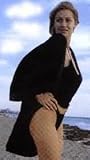 1st Fantasies X-Large Black Silk Velvet Camisole and Thong Set (Robe not included)