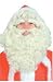 Deluxe Santa wig and beard set(natural colour)