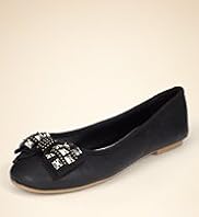 Older Girls Stud Bow Pumps