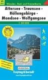 Carte de randonnée : Attersee, Traunsee, Höllengebirge, Mondsee, Wolfgangsee