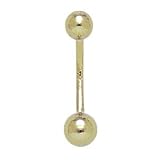 14k Solid Gold Belly Ring