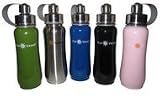 Eco Vessel Insulated Vacuum Sealed thermos Stainless Steel Water Bottle - Double Wall (25 Ounces)