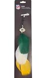Green Bay Packers NFL Team Color Feather Hair Clip