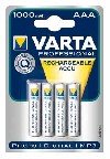 Varta Professional NiMH Akku AAA Micro 1000 mAh 4er Pack